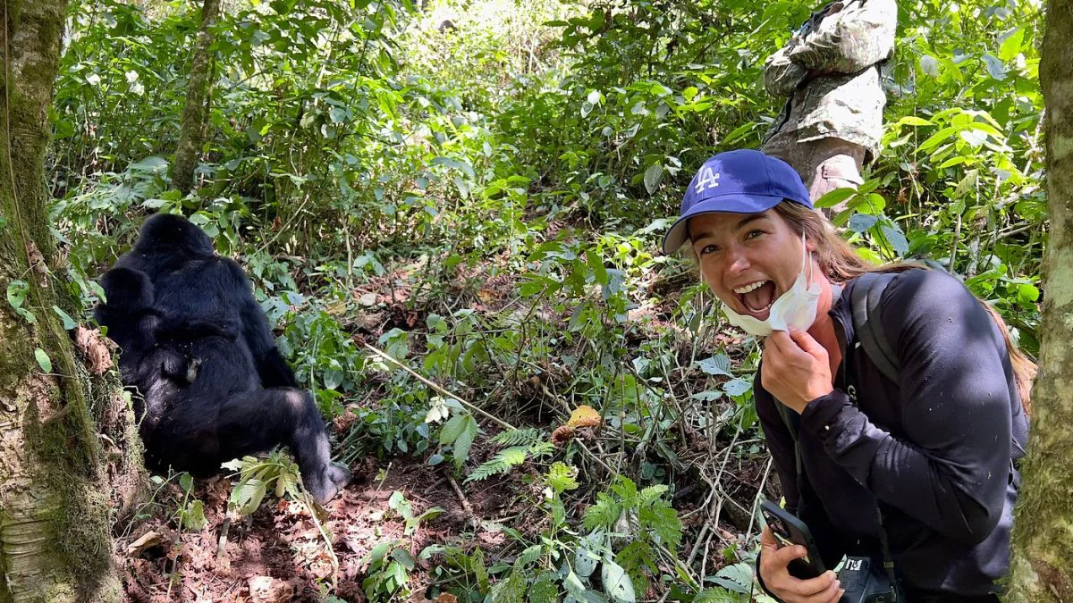 Gorilla habituation for retired solo female travelers in Uganda